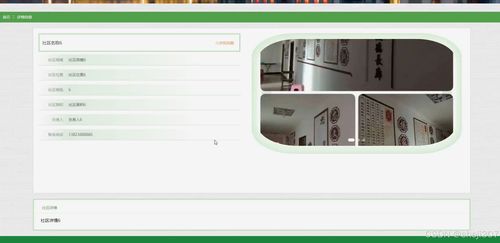 基于Java與Vue的社區管理與服務系統的設計與實現